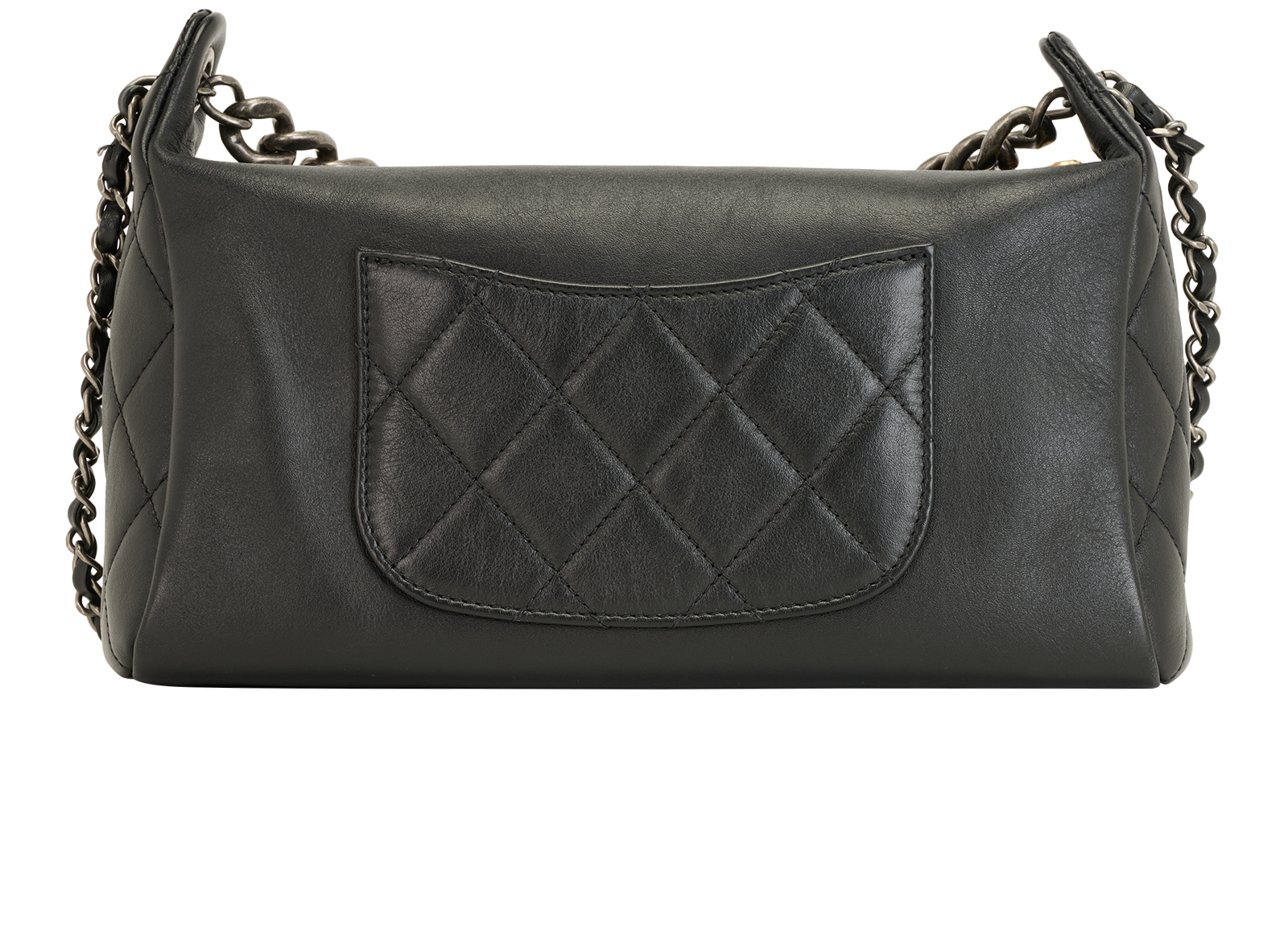 Chain Signature, &pound;3,100, Handbags, Black, Leather, Back view